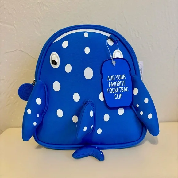 Bath & Body Works Whale Shark Mini Backpack - Picture 1 of 3